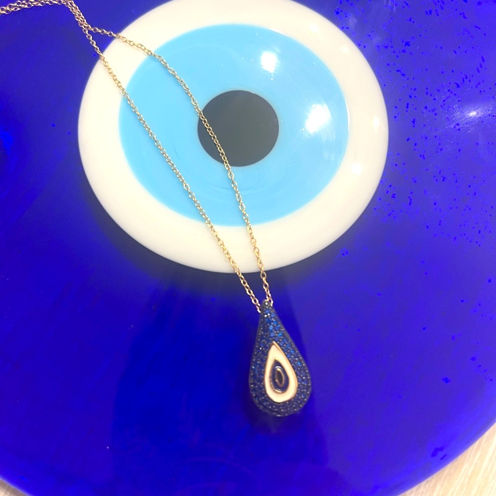 Evil eye necklace
